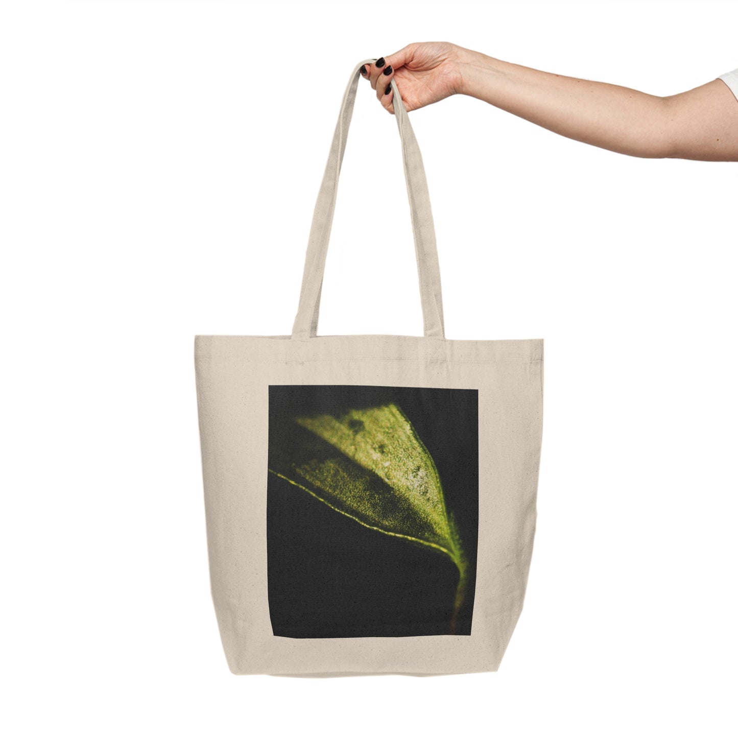 Leafy -  Canvas Shopping Tote