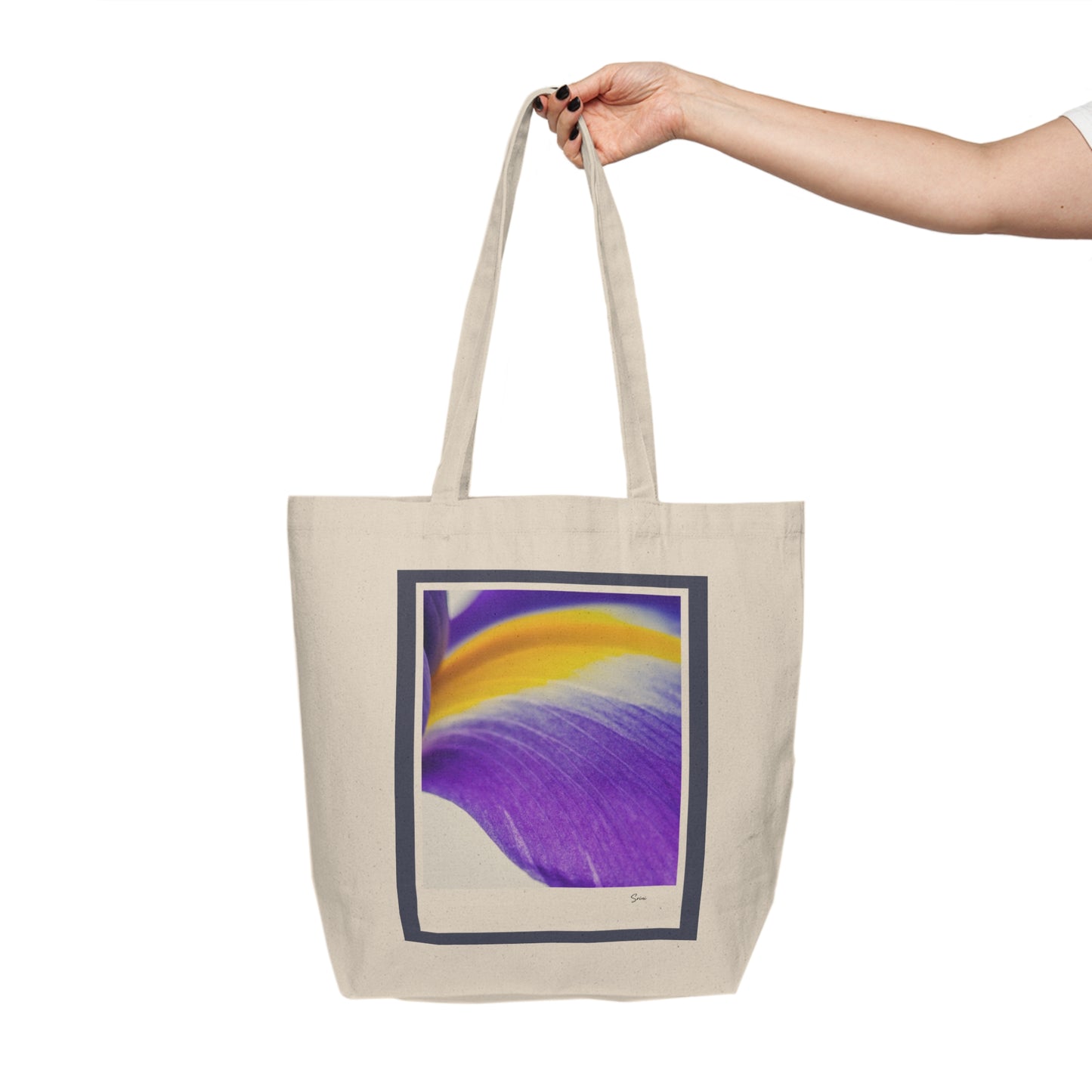 Iris *Canvas Shopping Tote