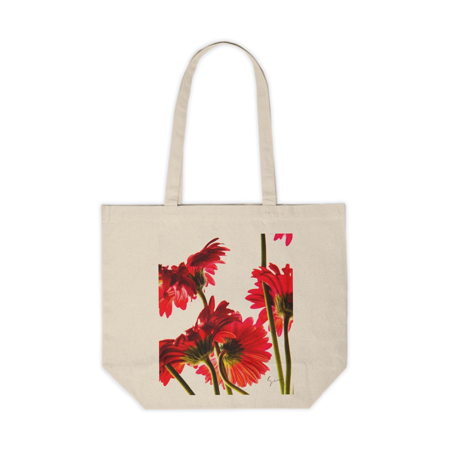 Ever Cheerful *Canvas Shopping Tote