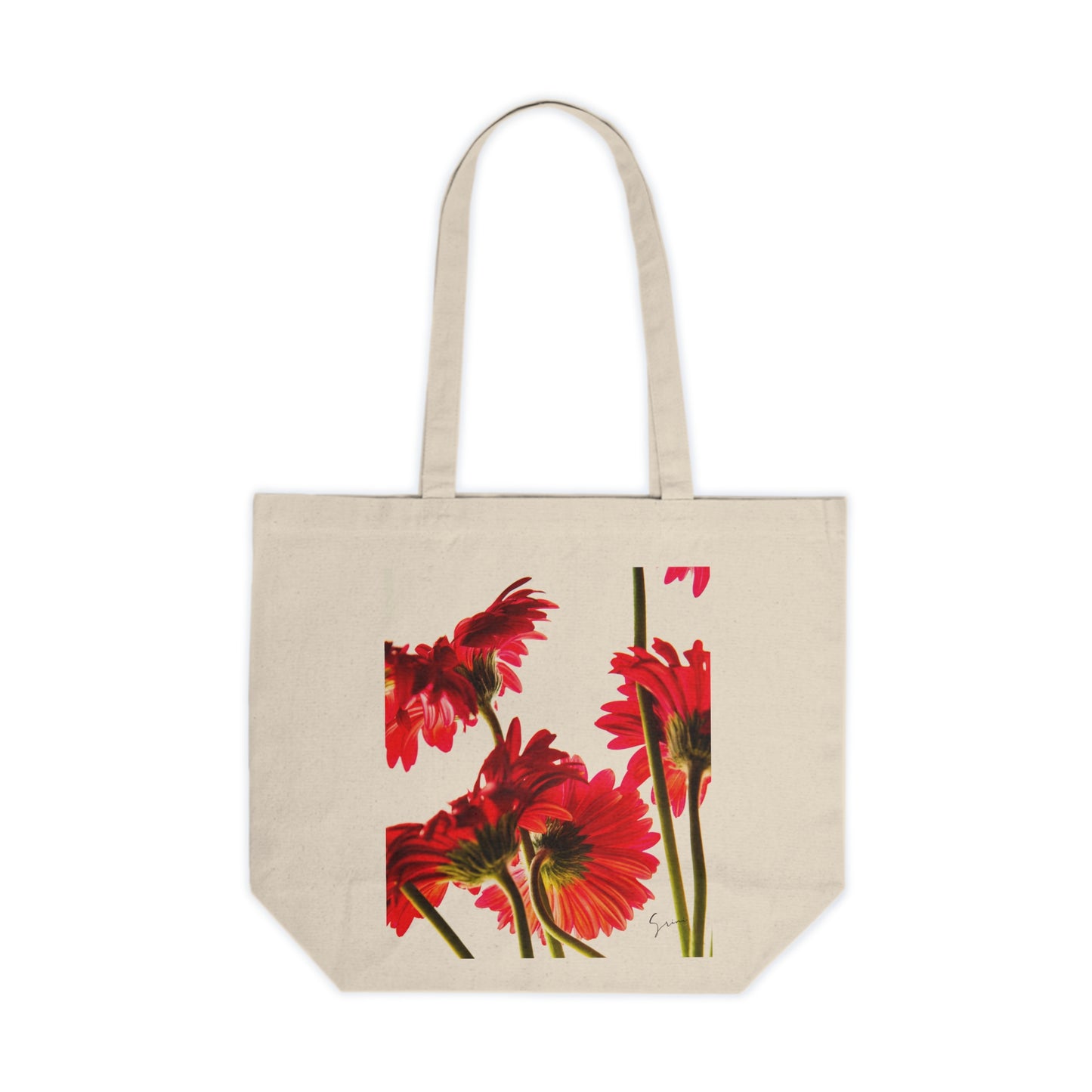 Ever Cheerful *Canvas Shopping Tote