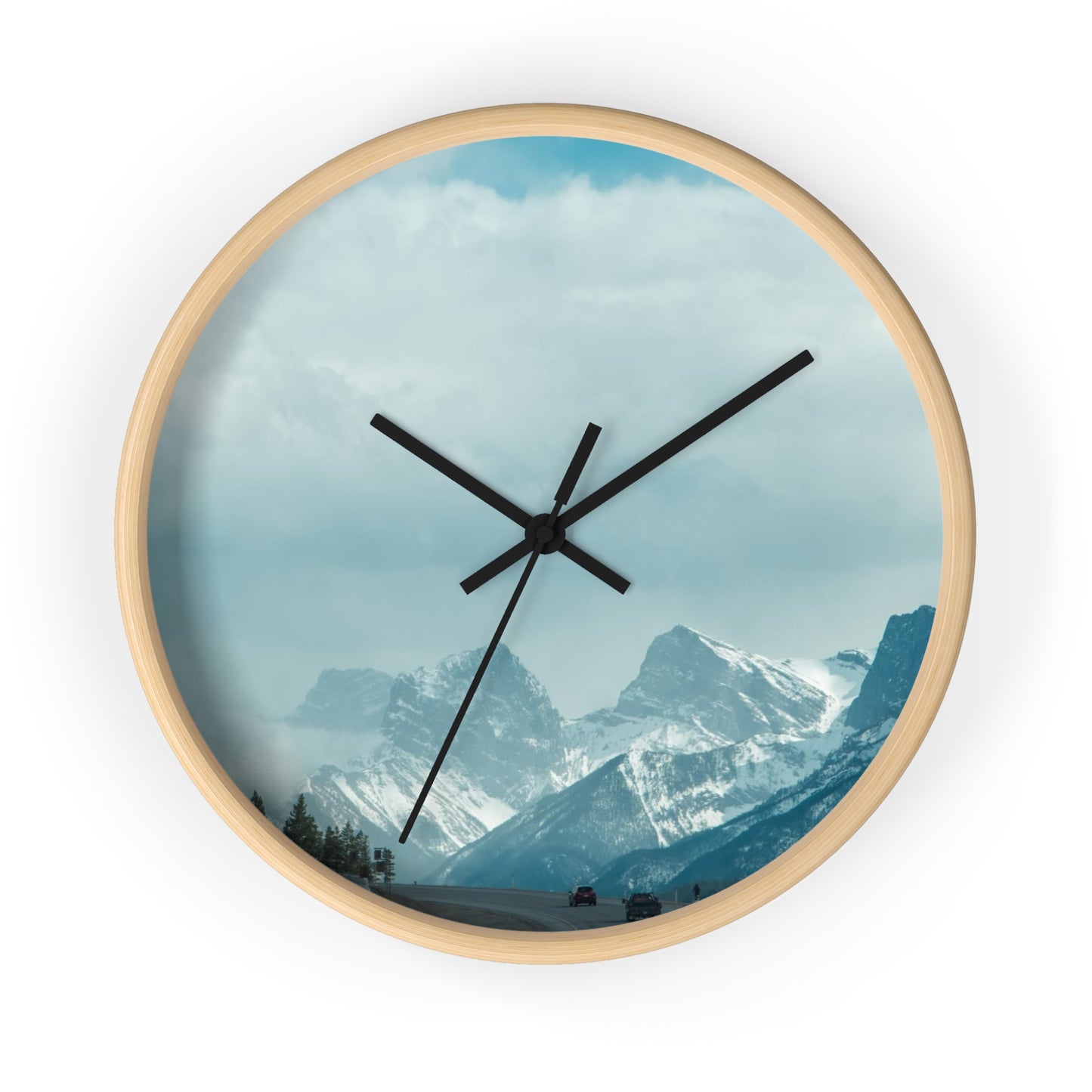 Welcome to Banff - Wall Clock