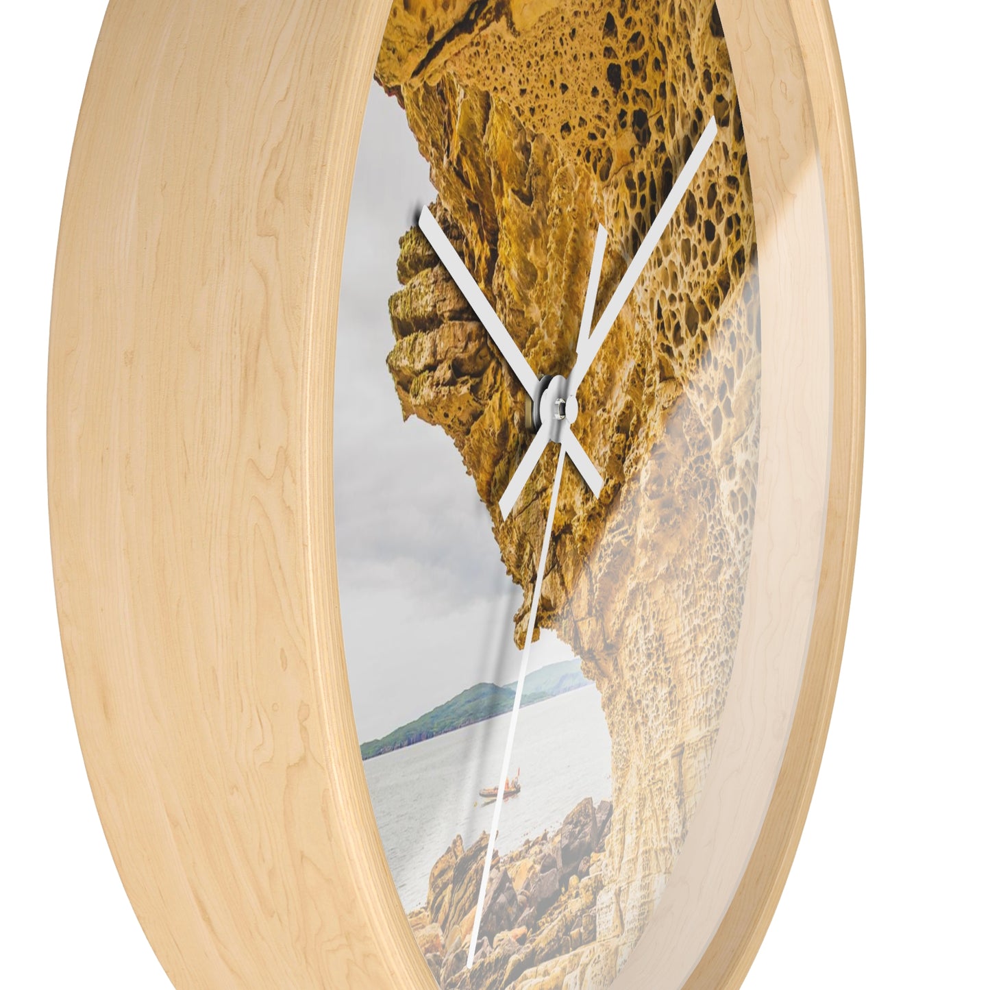 Elgol Rock Formations - Wall Clock