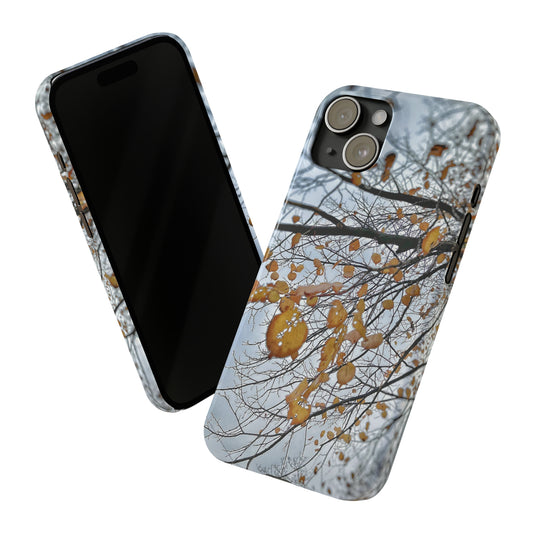 Autumn Talk - Slim Phone Cases