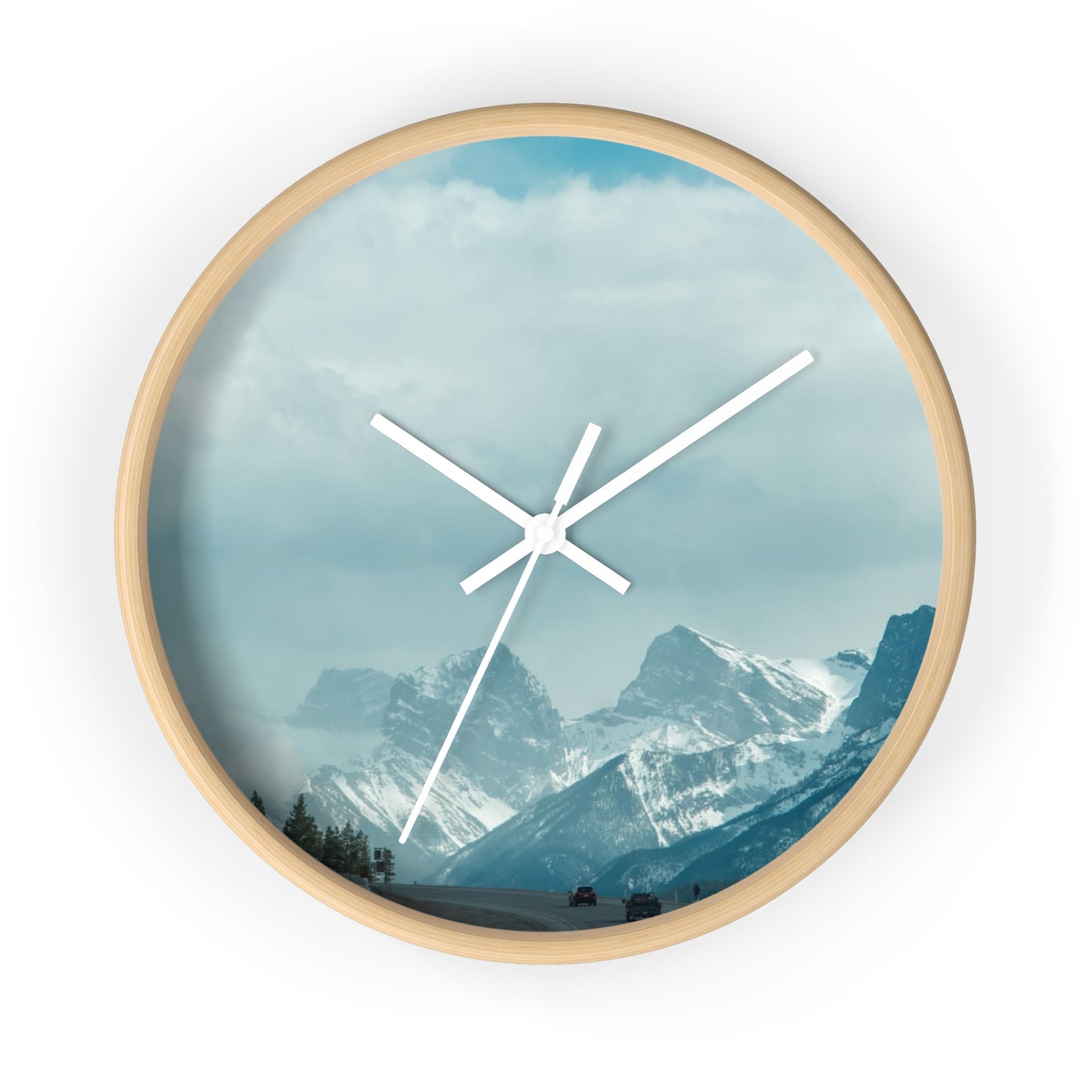 Welcome to Banff - Wall Clock